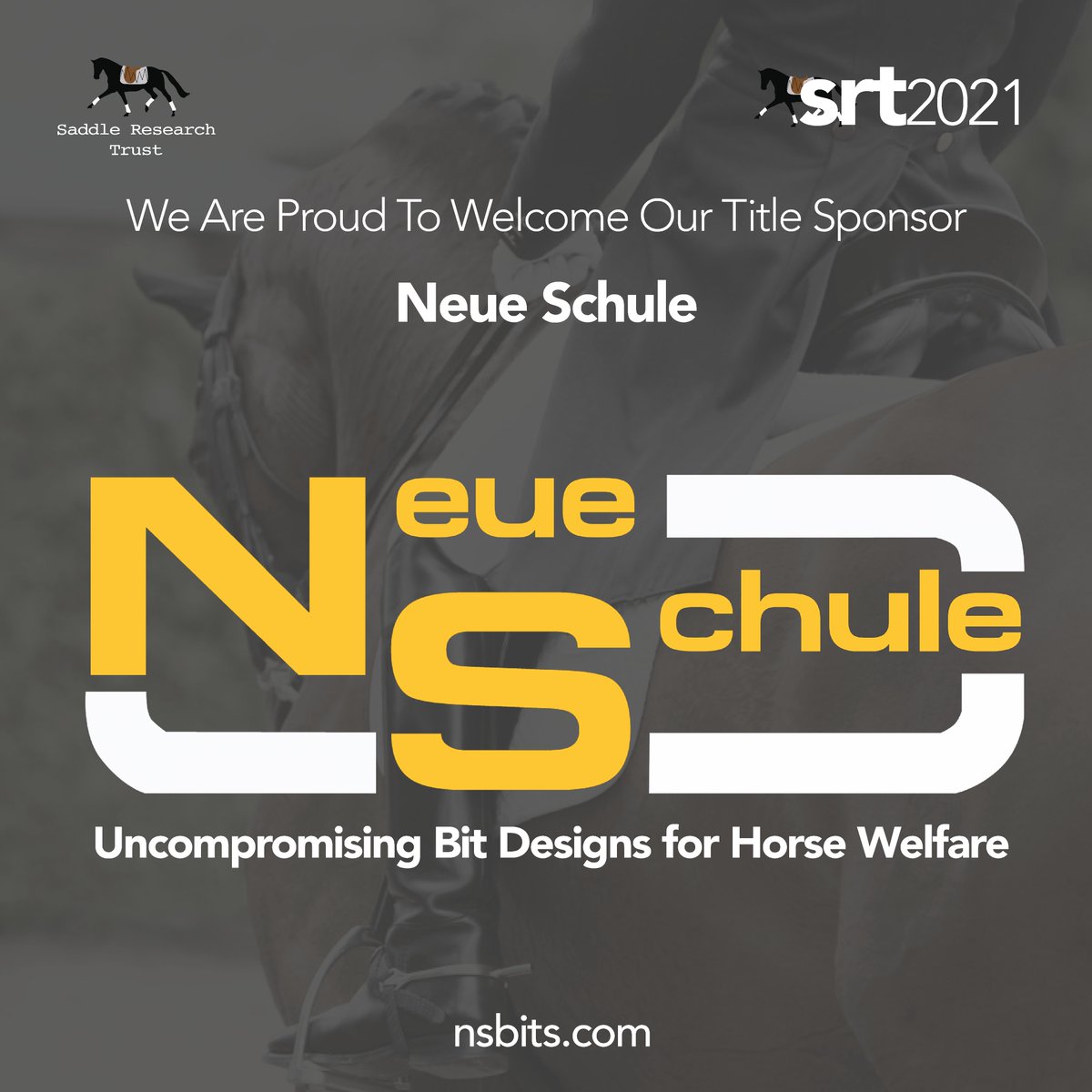 SaddleResearch's tweet photo. We are delighted to welcome our second title sponsor for SRT2021, Neue Schule!  
We’re really looking forward to working with Neue Schule and are very grateful in their support of the Conference 
Please visit https://t.co/ZTS4nHZ1bq for more info. Tickets https://t.co/sXeFsMoPiA https://t.co/f1xmUMNg8B