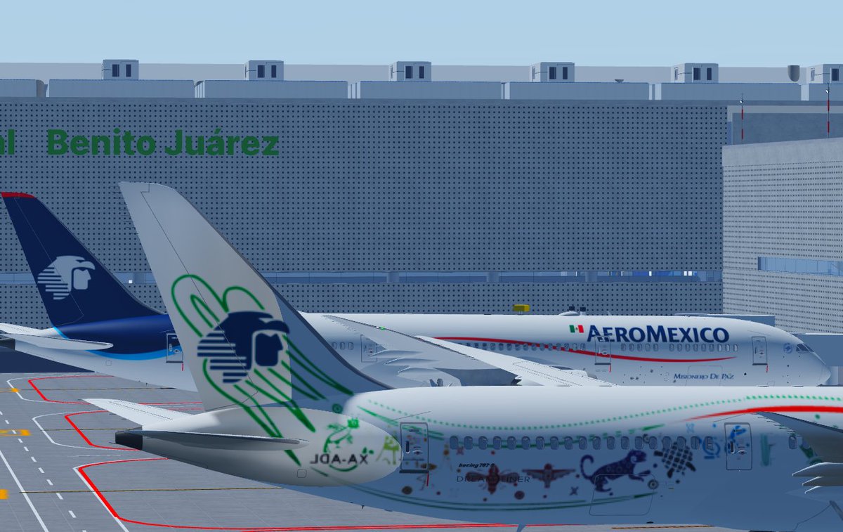 AeroMexico Roblox tweet media