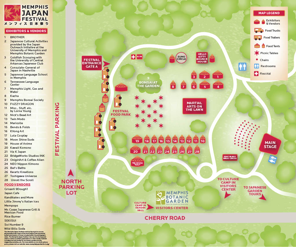 MemphisJF's tweet photo. ONLY 2 MORE DAYS UNTIL THE MEMPHIS JAPAN FESTIVAL'S RETURN ON NOVEMBER 7TH! 
Check out the map and schedule! https://t.co/8igkx6oZ7p