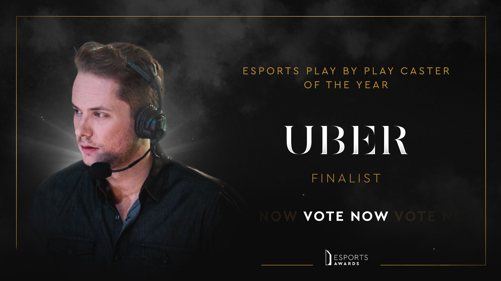 Esports Awards on Twitter "Your finalist UberShouts is up for Esports