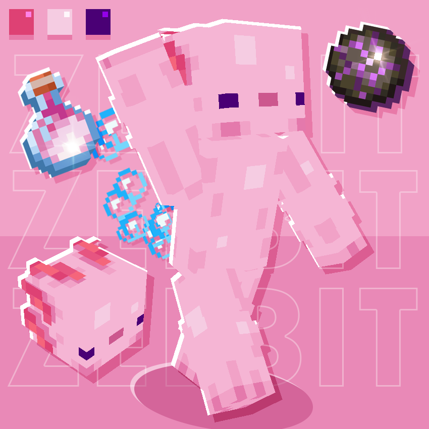 Luiz 🖤🐷👑 on X: Recriei a skin do @GeleiaPlays_ #Minecraft  #minecraftskin #art  / X