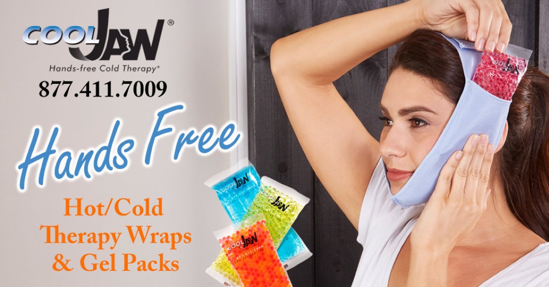 ImplantPractice's tweet photo. #CoolJaw’s hands-free hot/cold therapy system helps promote practice compliance & reduce post-op complications: https://t.co/Xzh6r6S48a
#dentist #oralsurgery #Dental #gelpacks #TMJ #wisdomteethrecovery #implantdentistry #dentalimplants #dentalpractice #dentistry @CoolJaw1 https://t.co/ihSnQMEaPJ