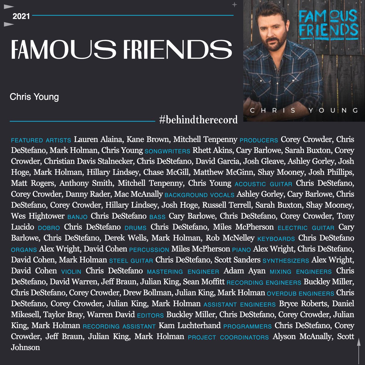 robbeckhamamg's tweet photo. Very cool ⁦@ChrisYoungMusic⁩ https://t.co/k6MbKqMPiv