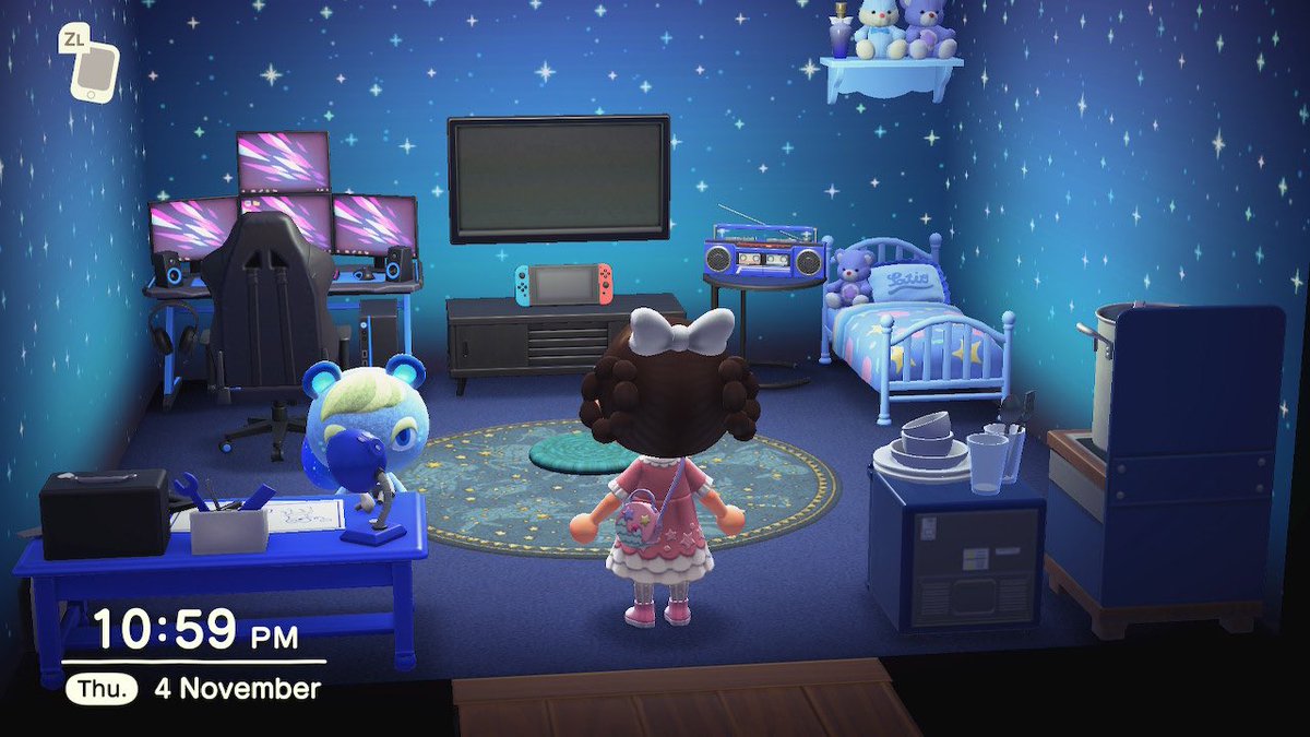 MasterQuest_'s tweet photo. Gamer girl vibes. I can’t believe she was in my campsite, what luck 😭😭😭 protect her at all costs 🥺 https://t.co/bZ0NcZzaLy