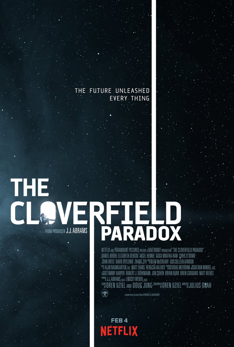 cinema1985's tweet photo. The Cloverfield Paradox 
Overboard 
Mary Queen of Scots 
Incredibles 2 https://t.co/h2O3bvwBa1