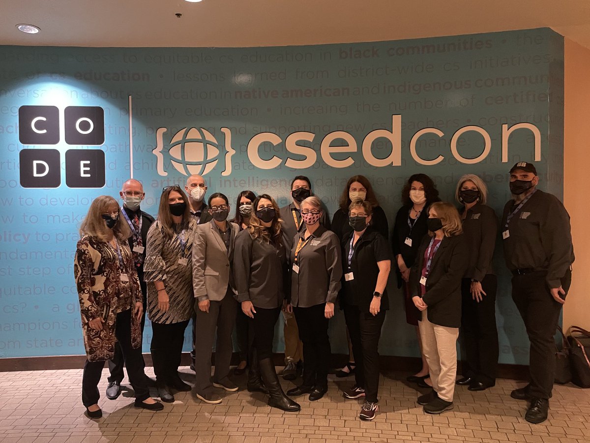 drfletcher88's tweet image. Great to see some many ⁦@ECEP_CS⁩ leaders in person at #csedcon2021 ⁦@sarahtdunton⁩ ⁦@CSforAR⁩ ⁦@CSforMA⁩ ⁦@CSforOregon⁩ ⁦@Cs4Md⁩ ⁦@cs4tx⁩