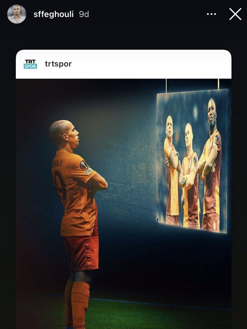 Sofiane Feghouli’nin paylaşımı