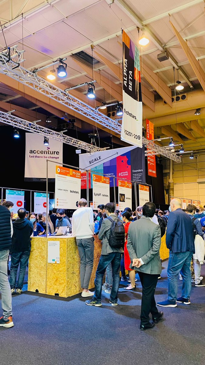 prognosticio's tweet photo. Last day at Web Summit 202, "Exhibition Day". 
A busy but very satisfactory day. Many brilliant people with tons of enquiries. It was surprising how much interest we had. 
Thank you, @WebSummit!  Thank you, @Techstars ! Thank you, Lisbon!!!
#WebSummit #COP26 #ClimateAction https://t.co/xmyEBBewtf
