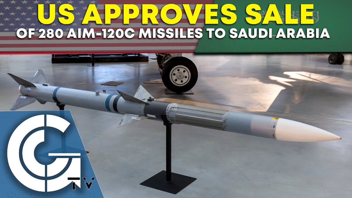 geopolitiki's tweet photo. Check out our latest video "#US approves sale of 280 #AIM120C missiles to #SaudiArabia"
Watch Now: https://t.co/7miWqt3BdD https://t.co/iiaT6hiqYM