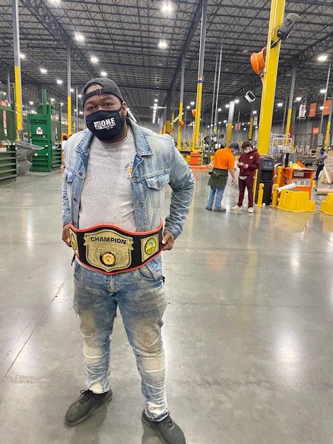THD5085_DavidAP's tweet photo. After four months with Key 4 being safety champs Key 1 upped their game this month and captured the belt.  Congrats to our October Safety Champs Key 1!!!  Keep it up.  #BeSafeToday #RDC5085 https://t.co/TILy0Q50Tn