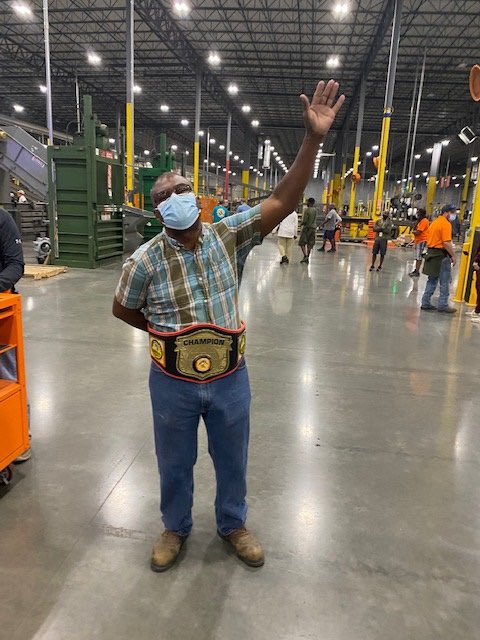 THD5085_DavidAP's tweet photo. After four months with Key 4 being safety champs Key 1 upped their game this month and captured the belt.  Congrats to our October Safety Champs Key 1!!!  Keep it up.  #BeSafeToday #RDC5085 https://t.co/TILy0Q50Tn