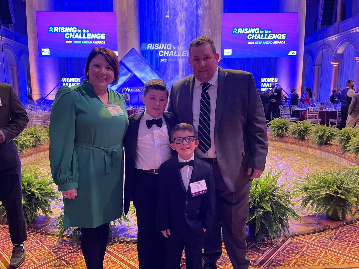 So excited to see <a href="/TheMfgInstitute/">TheMfgInstitute</a> <a href="/ShopFloorNAM/">The NAM</a> honor Chief Scientific Officer Ashley Daugherty for her company leadership. She is blazing trails for women in manufacturing - and lifting women up as she climbs!