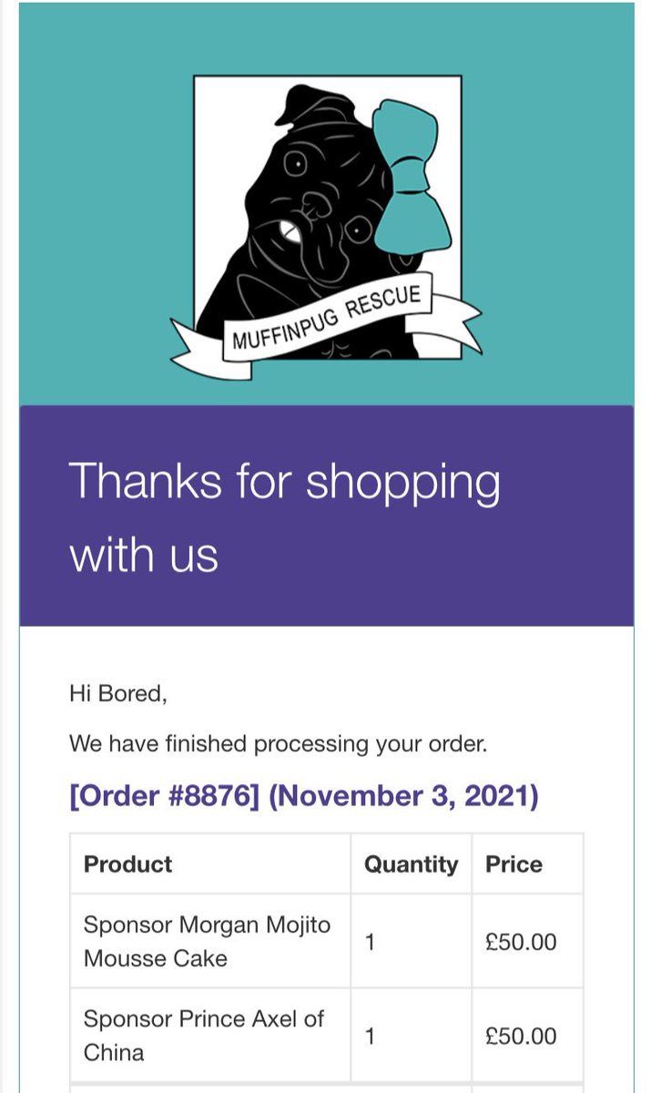 BoredPugs's tweet photo. We want to say a big thank you to all supporters and Bored Pug NFT holders as we hit our 2nd roadmap goal and first donation! We donated £220 ($300) to DogsTrust to help our fellow dogs and sponsored 2 disabled pugs for a year 🐶 We appreciate you all!💙

https://t.co/M6svXUp8Mr https://t.co/0vmAwxk8Uv