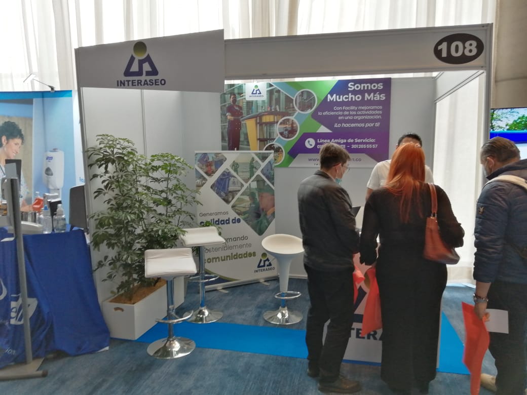 GrupoInteraseo's tweet photo. Seguimos presentes en el congreso más grande de Latinoamérica para los profesionales en las áreas de aseo, limpieza, higiene y mantenimiento: #CleanTecShow
Visítanos en nuestro Stand #108 en el Hotel Hilton, Corferias Bogotá.
#Interaseo #SomosMuchoMás #Bogotá https://t.co/8sdb50070Q