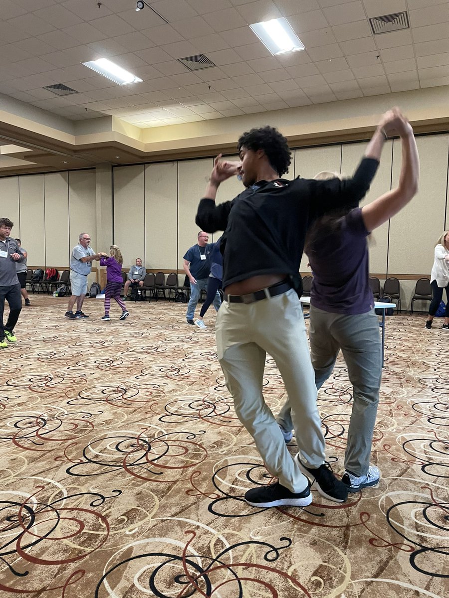 KimKuefler's tweet photo. Jitterbug time! @SHAPE_SD https://t.co/WaMp2Xa2Uh