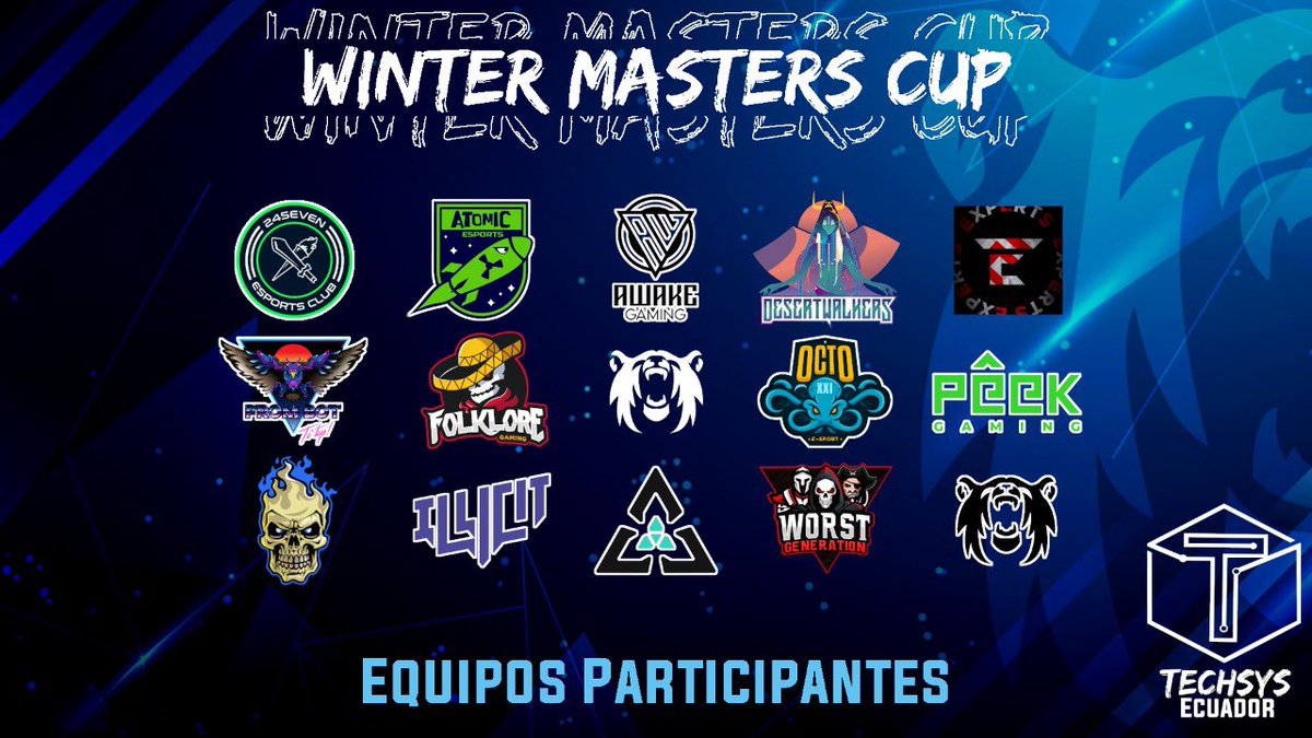 PolarSquadMX's tweet photo. En unas horas inicia la #WinterMastersCup y les queremos presentar a los equipos que estarán compitiendo por llevarse la victoria y el título de campeón.
#Valorant #Esports https://t.co/51tkdv2NkZ