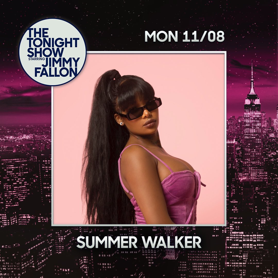IAMSUMMERWALKER's tweet photo. . @FallonTonight #FallonTonight 🖤 https://t.co/RhnoasGz2o