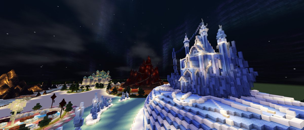 akadeta_grimms's tweet photo. #マイクラでグリムノーツ再現計画
『グリムパーク』
グリムパークが綺麗になりました
ずっとやってみたかった���ですよ、これ https://t.co/l9hDlHrfdS