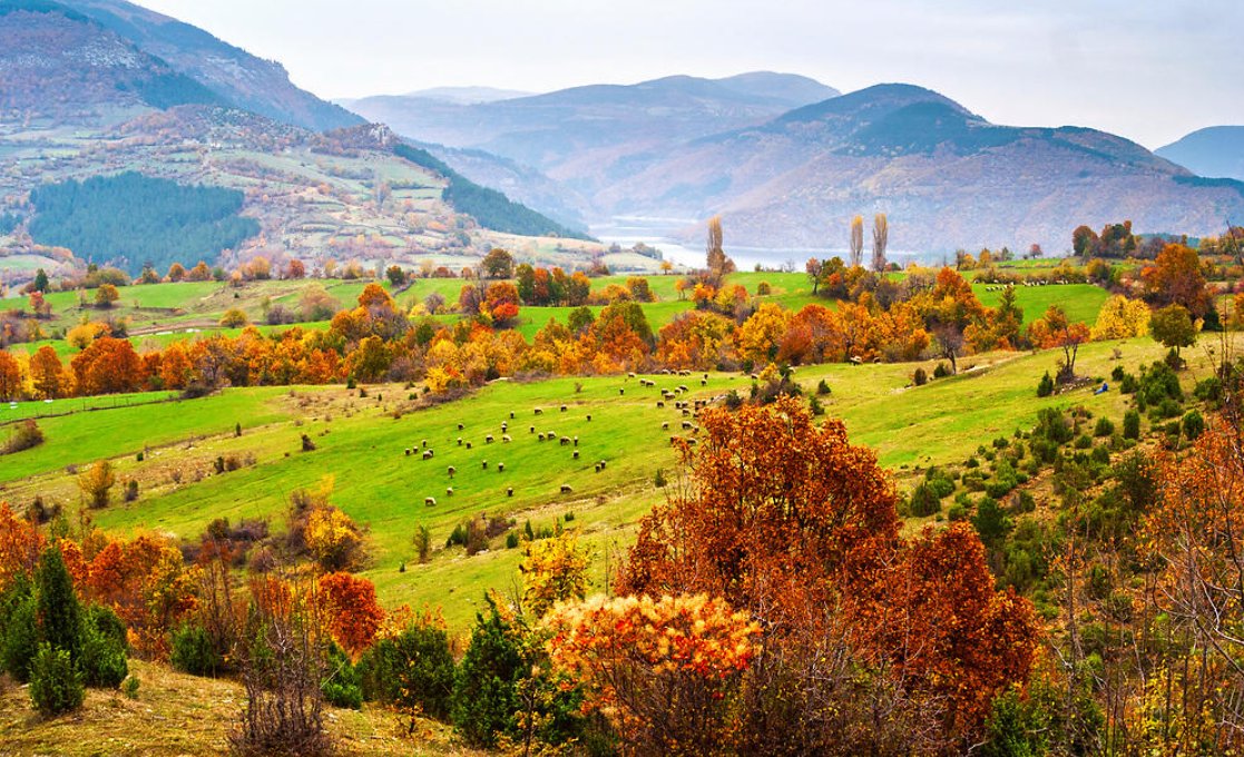 BiankaB12's tweet photo. #Autumn scenery from the Rhodope Mountains, Bulgaria <3 https://t.co/PSogSuHruj