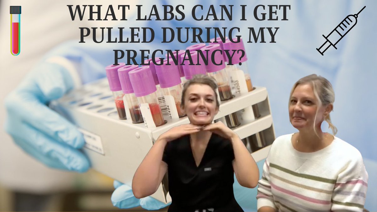 WRMomma's tweet photo. Have you thought about that labs you might need pulled while pregnant? Or what all the different labs  your provider might need pulled for your pregnancy?
Featured are Midwife Sherry Hopkins and Tori Hinkle at Well Rounded Momma. 
https://t.co/yLW5yiuYbX https://t.co/eoNc7vI8ZO