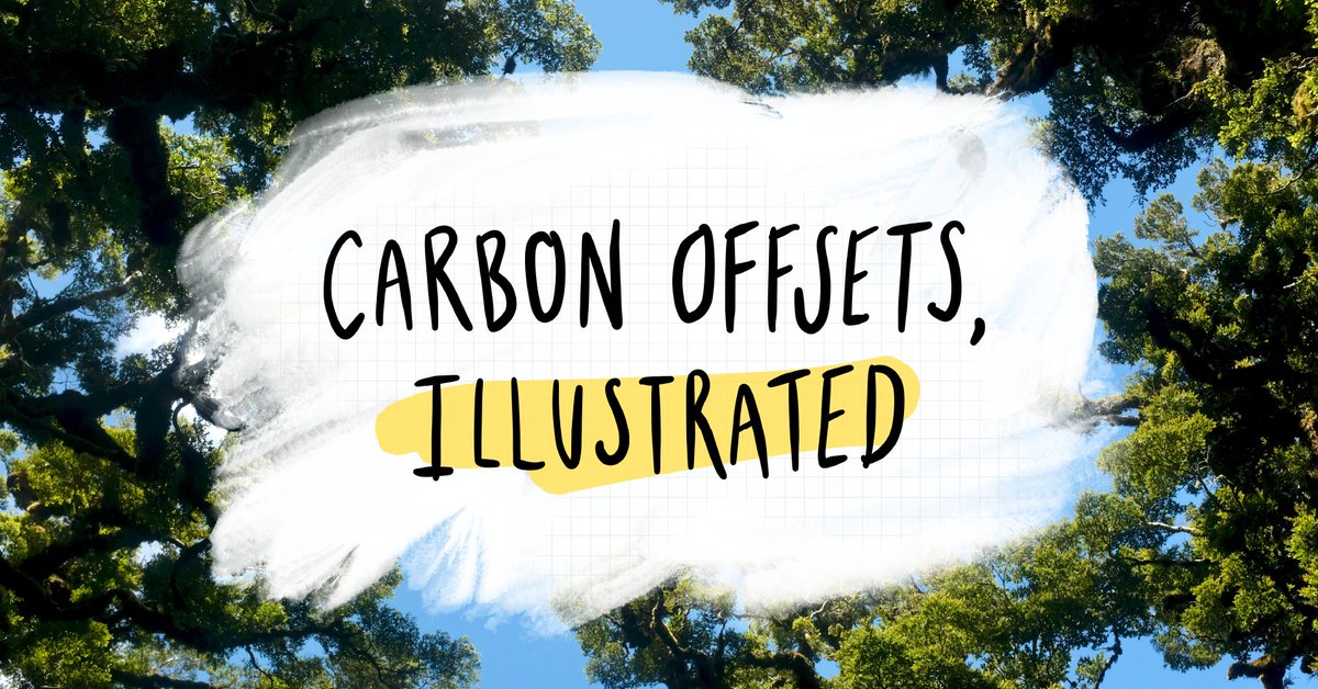 nature_org's tweet photo. Carbon offsets are not a cure-all for climate change—but used correctly, they could be an essential part of our #ClimateAction toolbox. This illustrated guide shows how they can help us achieve net-zero faster: https://t.co/QHss4SsK9Q https://t.co/JX5FbzUzgg