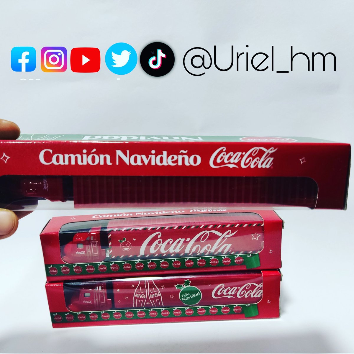 Promoción Navidad 2021 Camioncitos Navideños Coca Cola 
Para más información, vean el vídeo en : youtu.be/uWv9Nz8zppE

#CocaCola #CocaColaNavidad #CocacolaChristmas #CokeChristmas