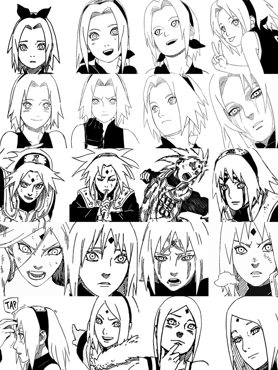 sakura haruno em naruto ao longo dos anos