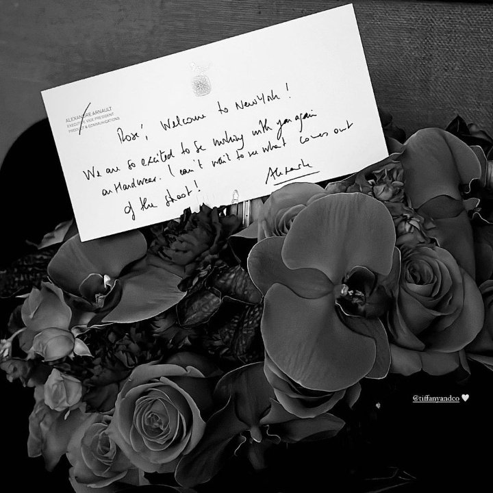 BPInfobrazil's tweet photo. • INFO|-ROSÉ está em New York para gravar a nova campanha da Tiffany &amp; CO. 

"ROSÉ, bem-vinda a Nova York! Estamos muito animados em trabalhar com você novamente na Hardwear. Mal podemos esperar para ver o que sairá das filmagens!"

@BLACKPINK #ROSÉ https://t.co/XhLVOCRZur