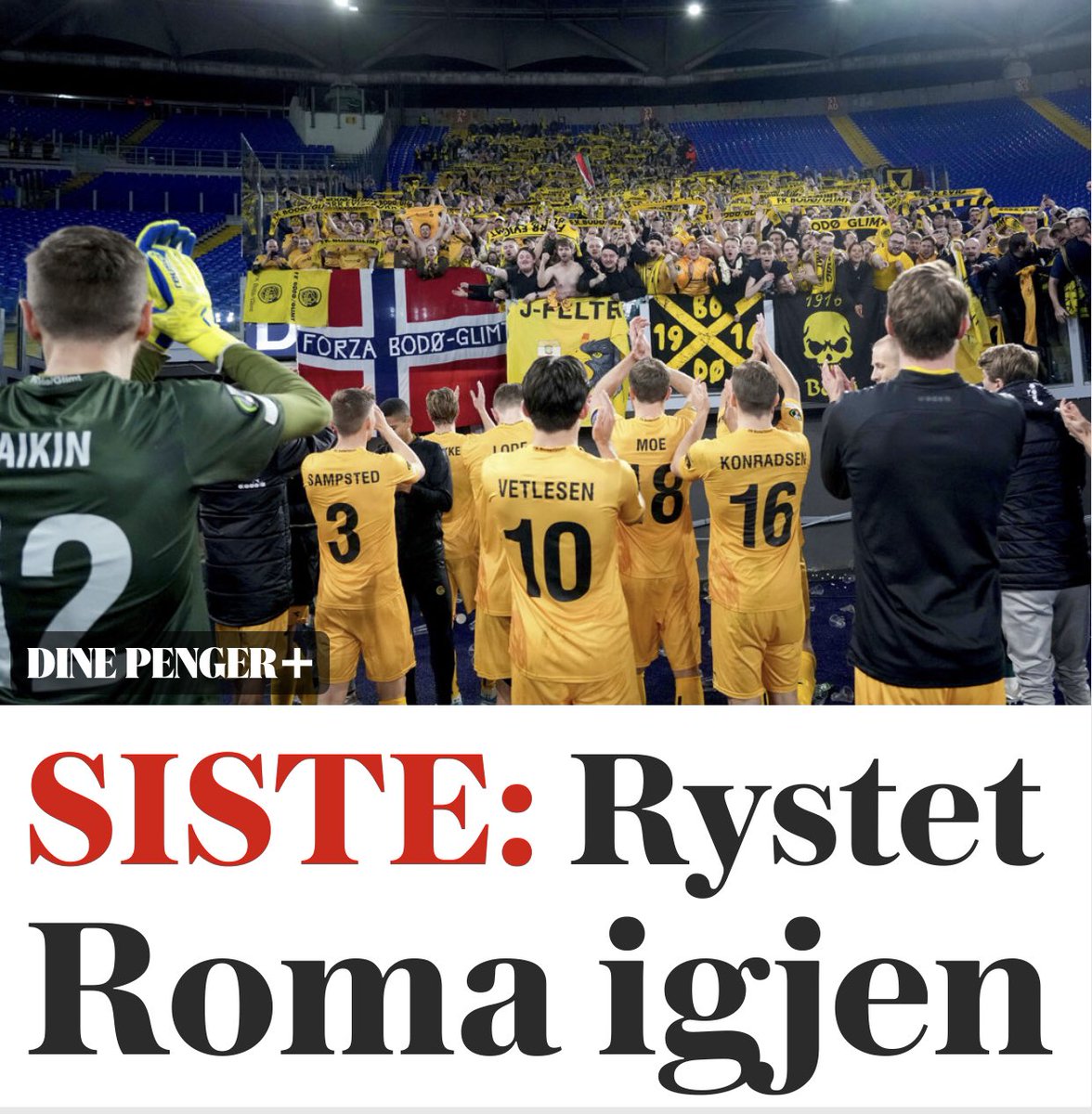 mrraae's tweet photo. De fortjener dine penger + mer til etter showet i Roma💛 https://t.co/qU2mdbYiNd