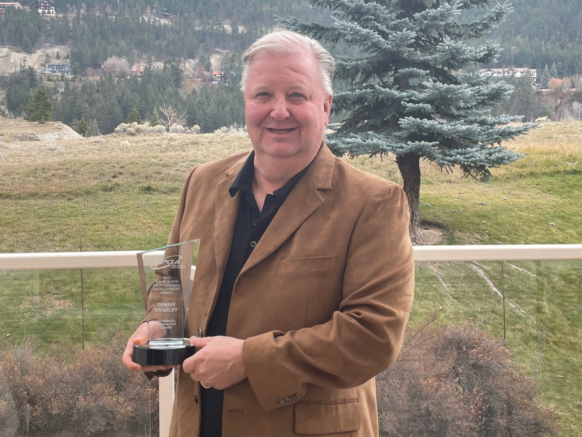 We're excited to see some hardware in the hands of our 2021 PGA of BC provincial award recipients! 

Revisit our honourees from this year's Awards Program here: pgabc.org/members/awards…