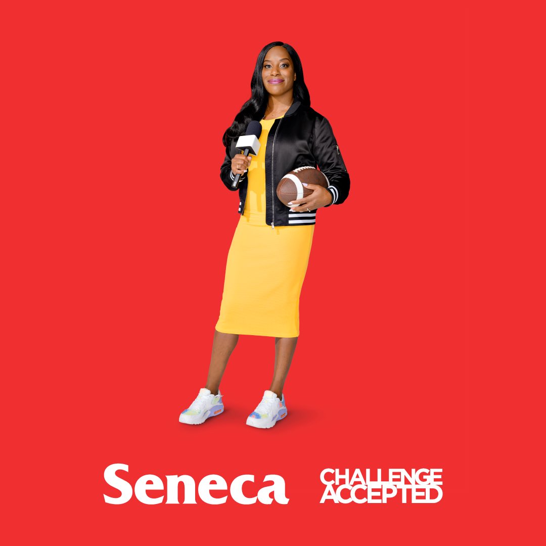 Shes4Sports's tweet photo. βThank you @SenecaCollege for giving me a foundation to run with my passion in #media and continue to make a difference through my career and my #business.β Ainka Jess, Founder, Sheβs4Sports π€©
@shes4sports #challengeaccepted #senecaproud https://t.co/xGm8X9FciH
