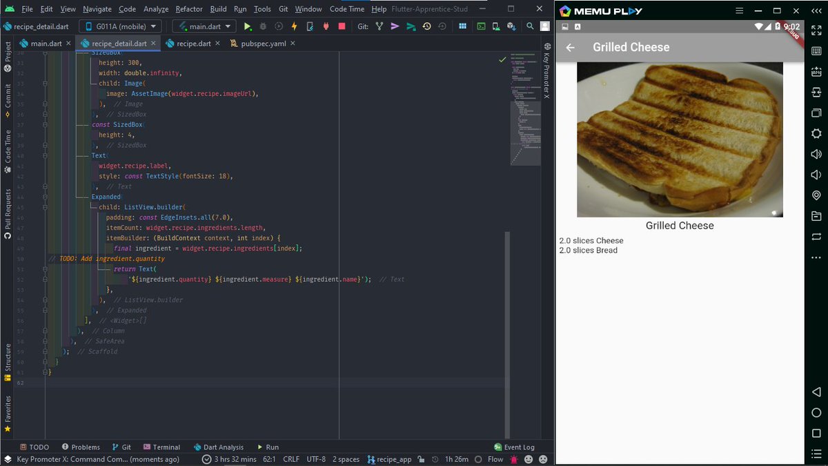 iamDavidOdejobi's tweet image. Day 4/100 of #100DaysOfCode #Flutter 

- completed module 2 of the flutter course I&apos;m working on(1st image). The 2nd image is the UI I wish to work on tomorrow for practice.

- I read 14 pages(page 74) in #flutterapprentice today(3rd image).

#programming #MobileAppDevelopment
