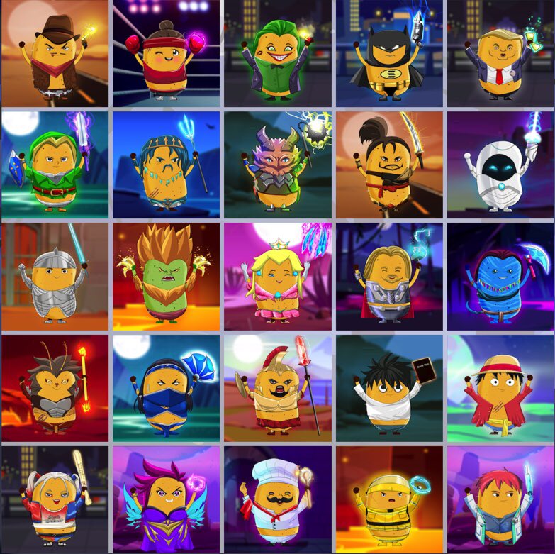 Legendary Potatoes (SOL) || SOLD OUT! tweet media