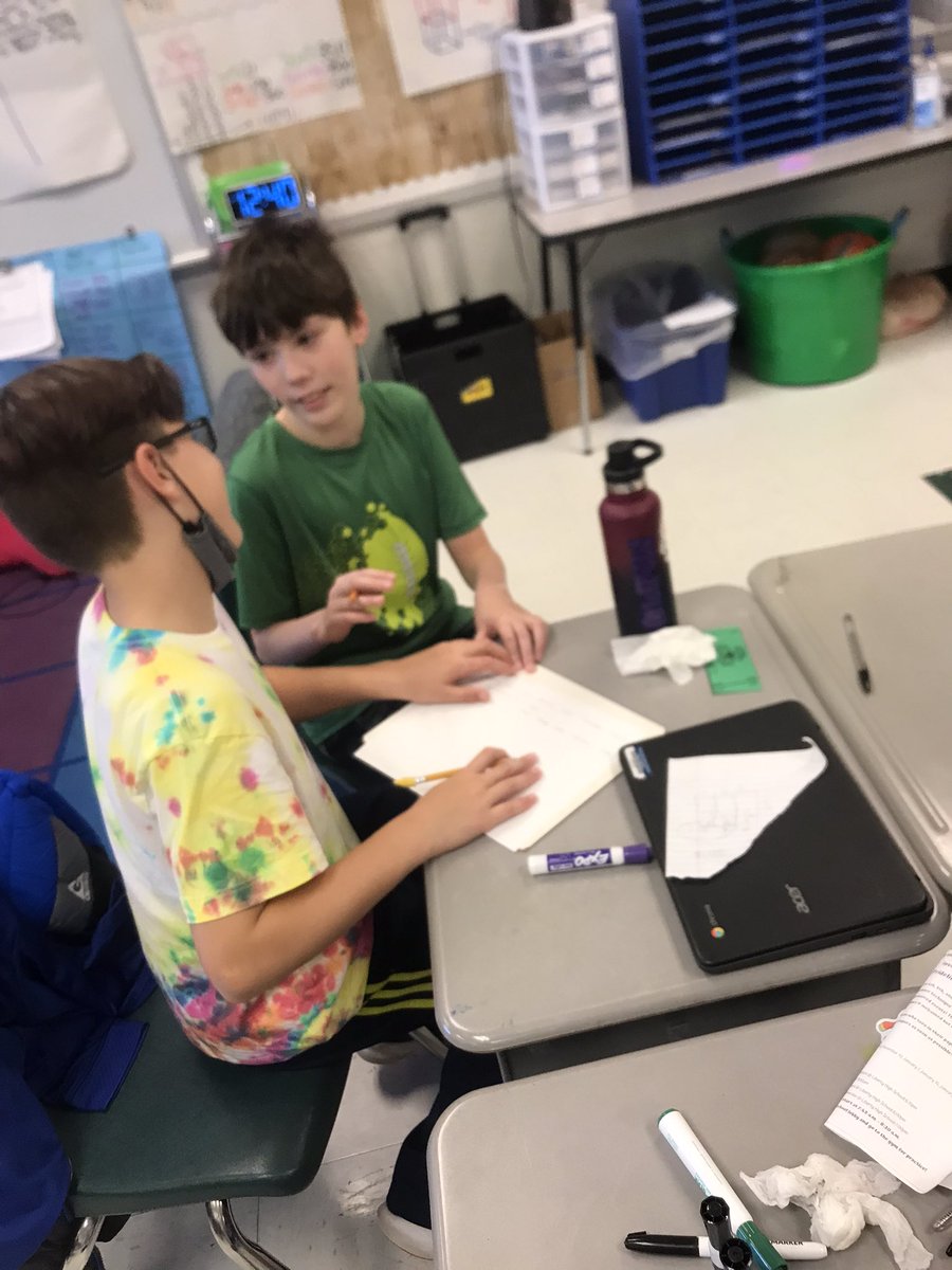 gosnellgrade5's tweet photo. Today we made up our own multiplication and division word problems to solve! So fun seeing what everyone camp up with! @PVE_Hawks #SoarLikeaHawk https://t.co/CszD0VdgdL