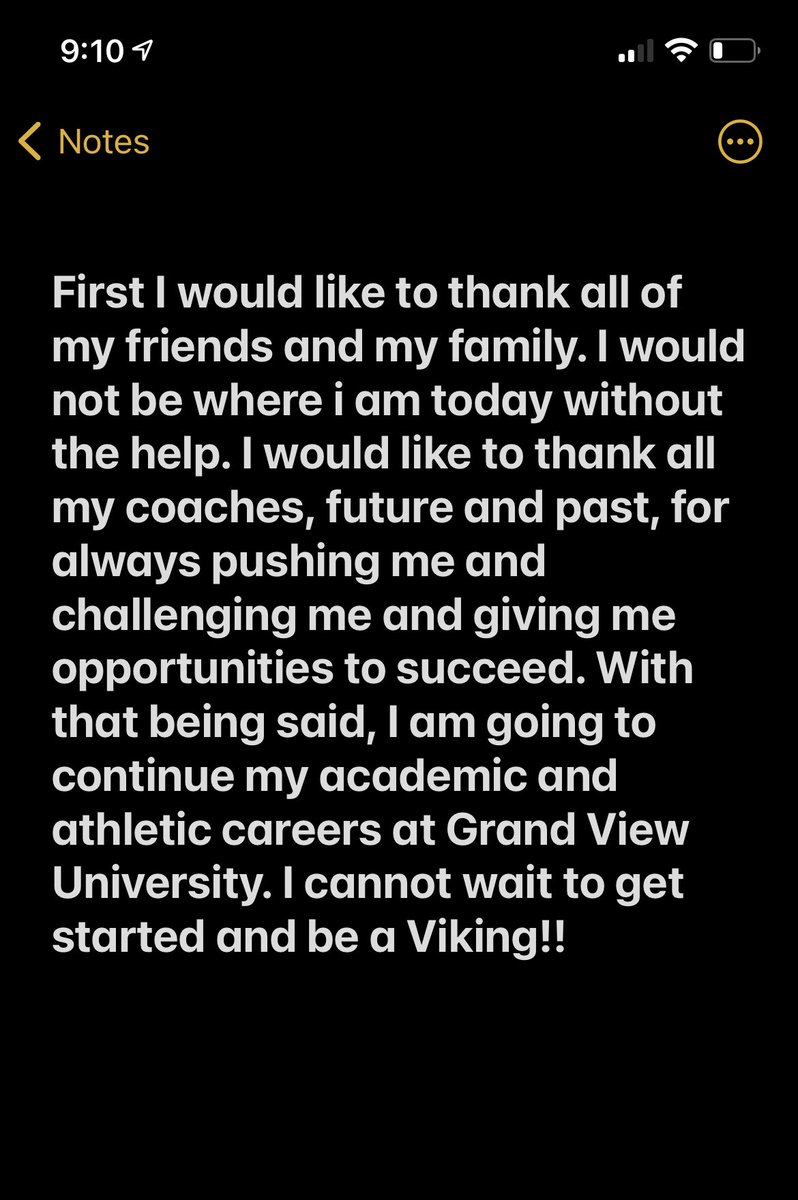 drurox32's tweet photo. Blessed 🙏@VikingAthletics https://t.co/FSsSMjf626