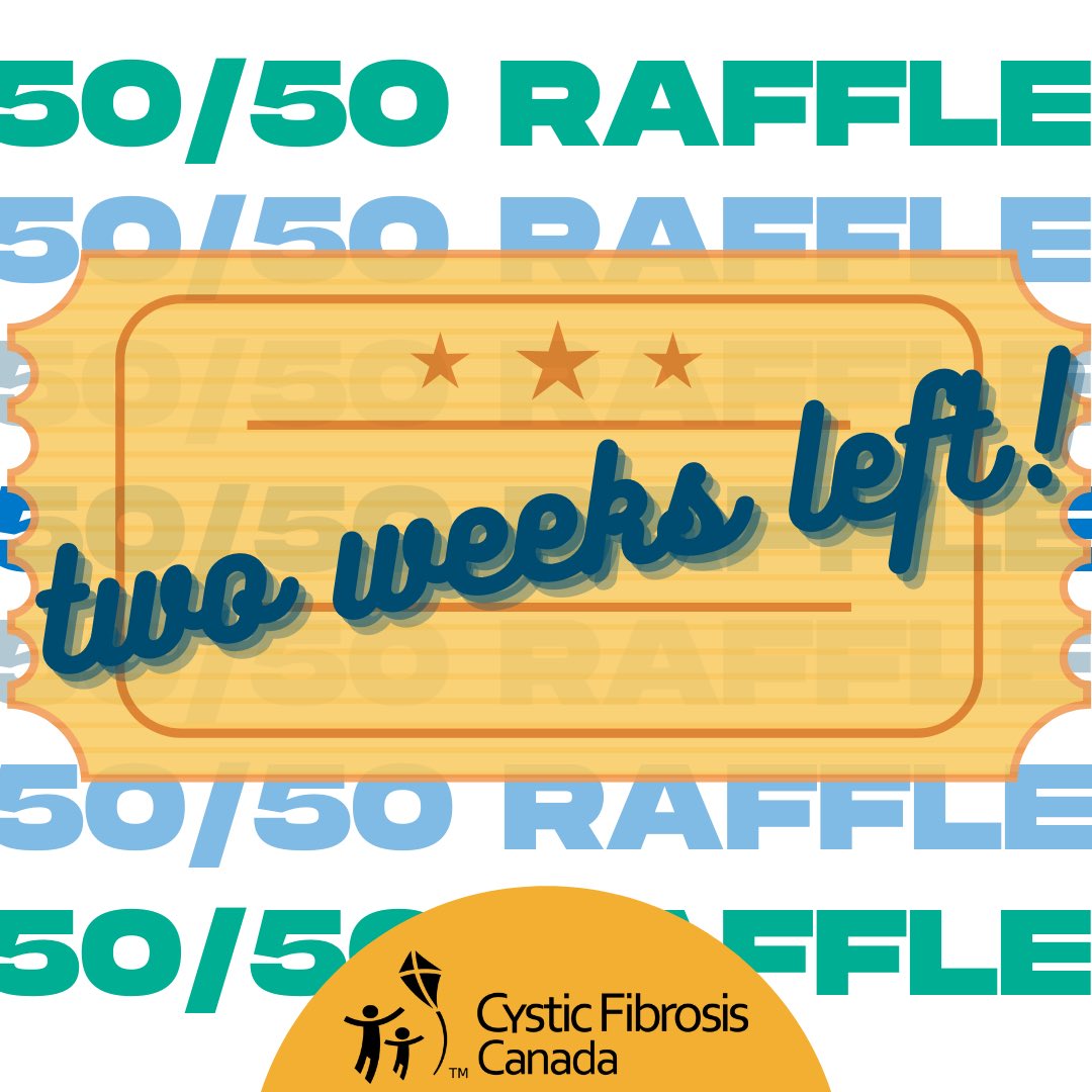 CF_Hamilton's tweet photo. Will the winning ticket be yours? 

There’s Two week left in our 50/50 draw, with a jackpot of almost $2,000 to brighten your season!

Click the link below to purchase your tickets and help to go further for those living with cystic fibrosis!

https://t.co/BOphuGjQ5e https://t.co/ogtgYHV3Yf