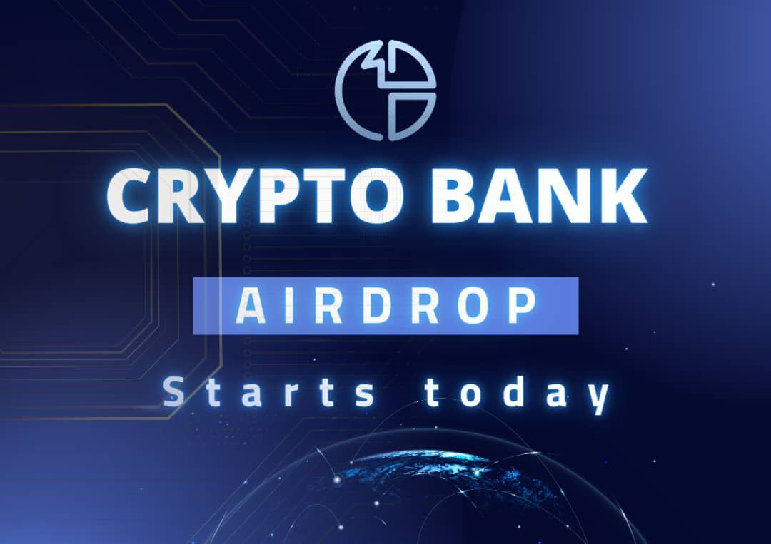 AirdropKingNews's tweet photo. New Airdrop: Crypto Bank 
Reward: 200 CBT ($20)
Distribution date: December 28th

🔗Airdrop Link: https://t.co/P4D0yFWRFQ

-Complete all tasks of the airdrop
-Submit your BSC wallet address
-For all airdrop participants 

#AirDrop #BSC #Binance #CryptoBankAirdrop #AirdropKingNews https://t.co/SneDWjEOTX