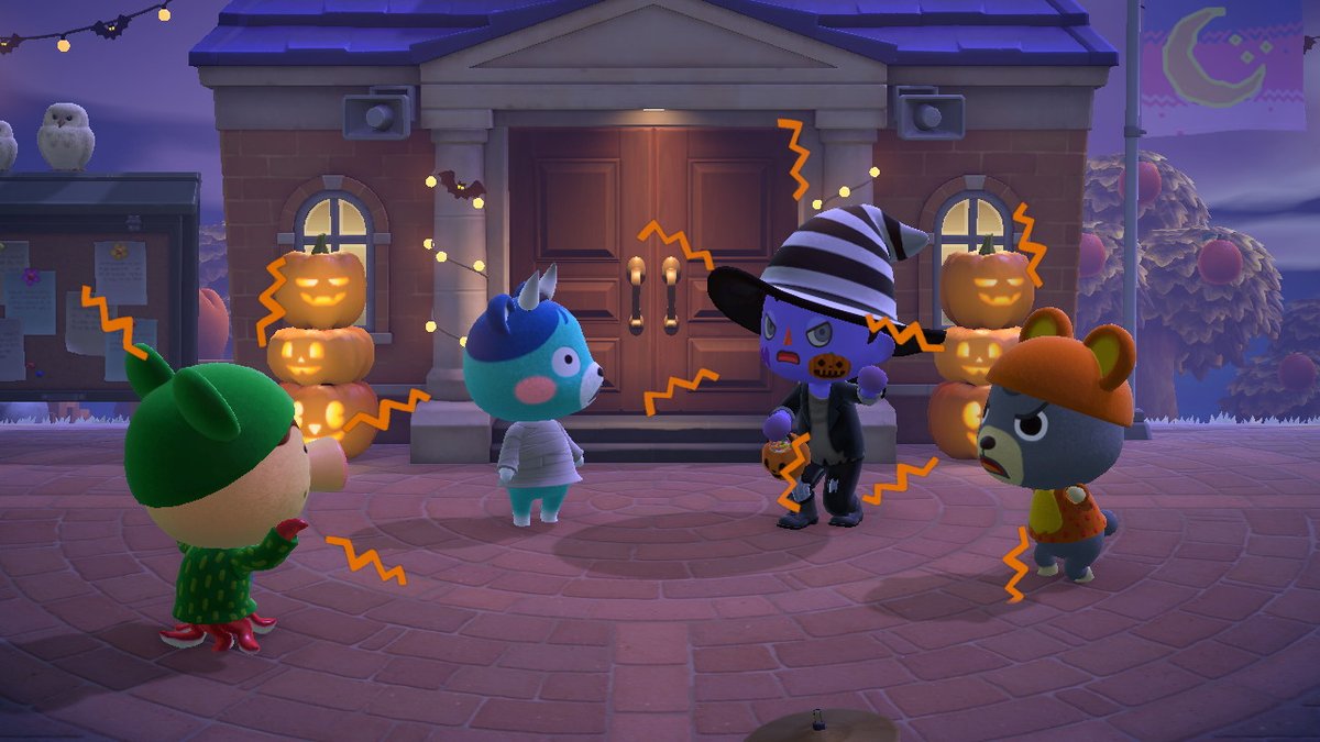 CryptidSeth's tweet photo. I wish it was Halloween every day :(

#AnimalCrossing #ACNH #NintendoSwitch #halloween https://t.co/qja0pa1u5h