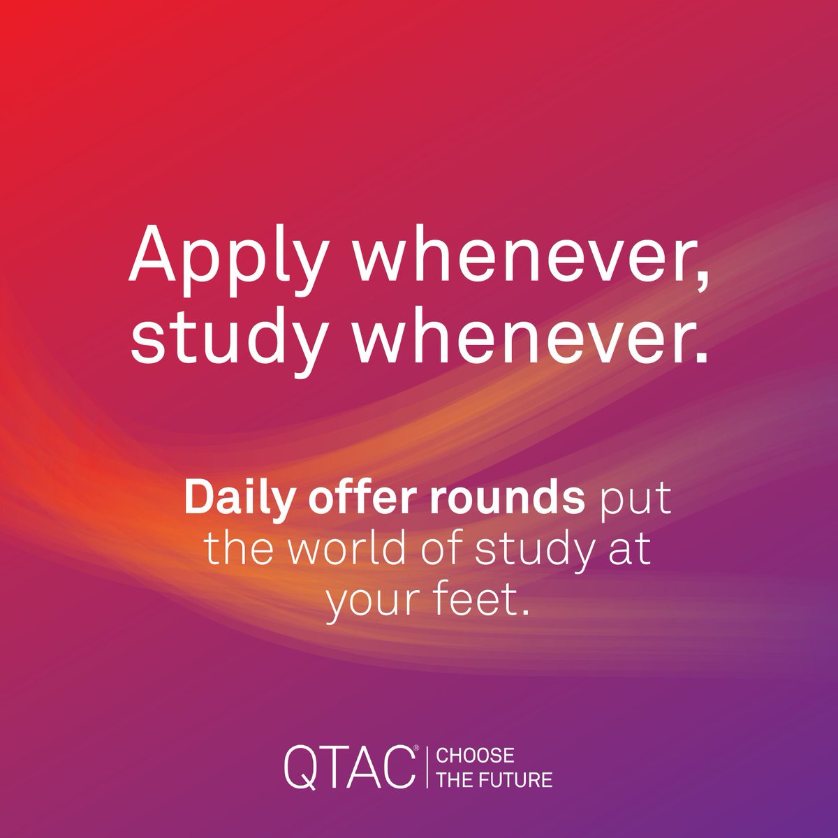 QTACinfo's tweet image. The 2022 study year may be just around the corner, but you can apply for study any time. Everything you need to know about applying for tertiary study through QTAC is right here: qtac.edu.au/applications/   

#QTAC #ChooseTheFuture #tertiarystudy #highereducation #studyQLD