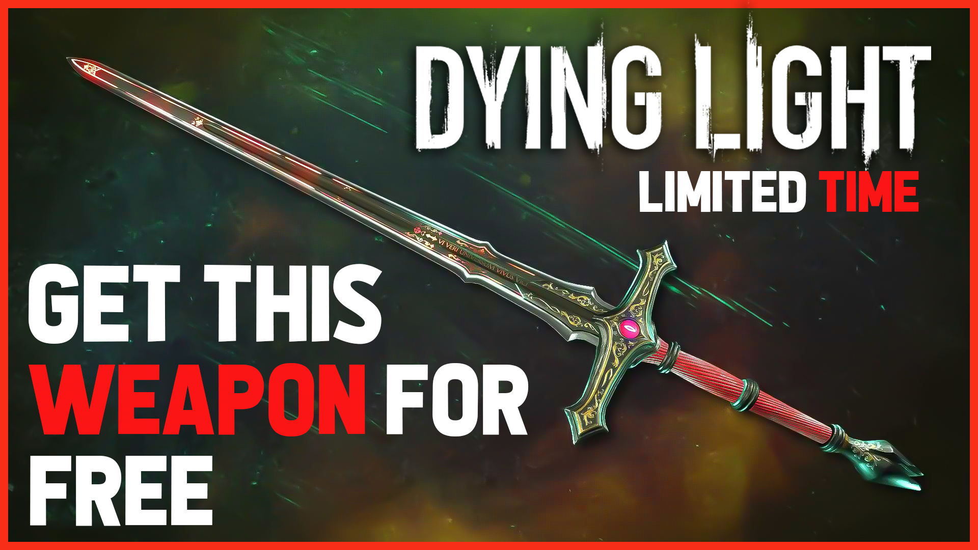 BestGamerAli on Twitter: "Dying Light Get Sword Of Weapon For Free | Limited Time Event https://t.co/hY2nRq0QBl #DyingLight https://t.co/0yRhIcT7oB" / X