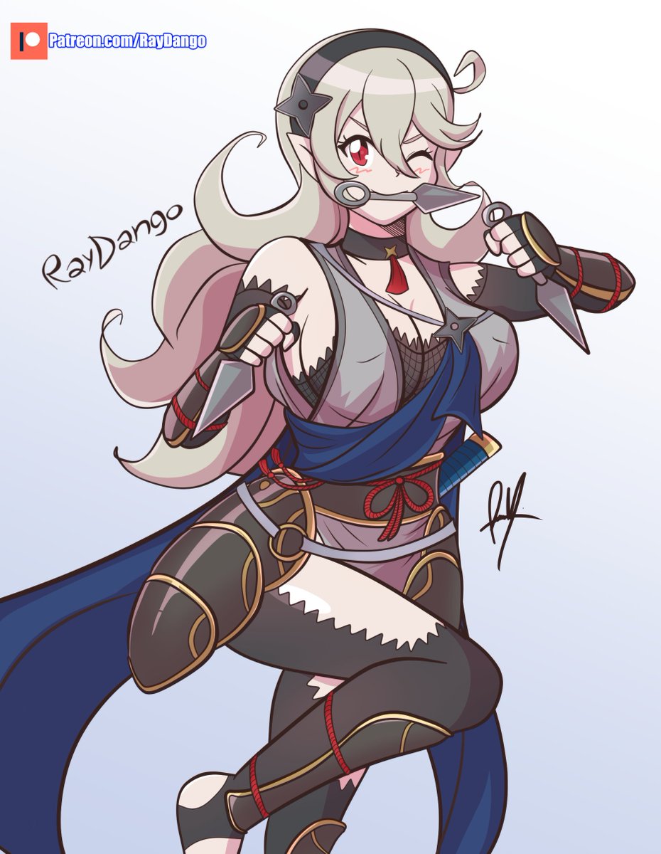 ray_dango's tweet photo. Ninja Corrin
NSFW version: https://t.co/DerKq7t1tc

#Corrin #Kamui #Ninja #FEHeroes #FireEmblem https://t.co/jKeJegIb5U