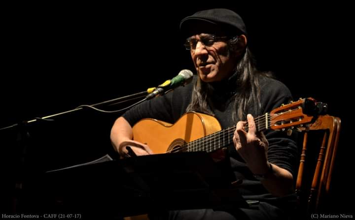 Horacio Fontova en el escenario de <a href="/CAFFierro/">CAFF</a> 21 de julio de 2017