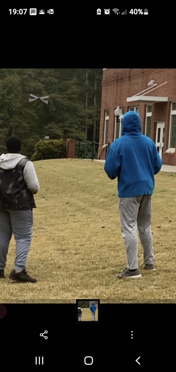 MabletonMaker's tweet photo. Thanks to Mceachern Science club this afternoon for inviting me to speak about UAS careers and the importance of using drone technology in science research.
@cobbscience 
@STEMcobb 
@MabletonSteam 
@MabletonES 
@McEachernSTEM 
@TeamGrizzle2006 
#ultimatelearningexperiance https://t.co/rzuH09PAz6