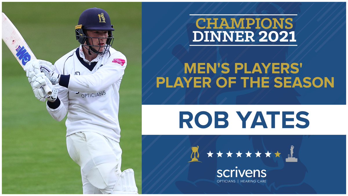 Bears ๐ (@warwickshireccc) on Twitter photo ๐ ๐ฒ๐ปโ๐ ๐ฃ๐น๐ฎ๐๐ฒ๐ฟ๐โ ๐ฃ๐น๐ฎ๐๐ฒ๐ฟ ๐ผ๐ณ ๐๐ต๐ฒ ๐ฆ๐ฒ๐ฎ๐๐ผ๐ป ๐
That man again. <a href="/robert_yates99/">Robert Yates</a>. What a season! ๐
Sponsored by Scrivens.
๐ป#YouBears | #ChampionsDinner ๐ ๐ฒ๐ปโ๐ ๐ฃ๐น๐ฎ๐๐ฒ๐ฟ๐โ ๐ฃ๐น๐ฎ๐๐ฒ๐ฟ ๐ผ๐ณ ๐๐ต๐ฒ ๐ฆ๐ฒ๐ฎ๐๐ผ๐ป ๐
That man again. <a href="/robert_yates99/">Robert Yates</a>. What a season! ๐
Sponsored by Scrivens.
๐ป#YouBears | #ChampionsDinner