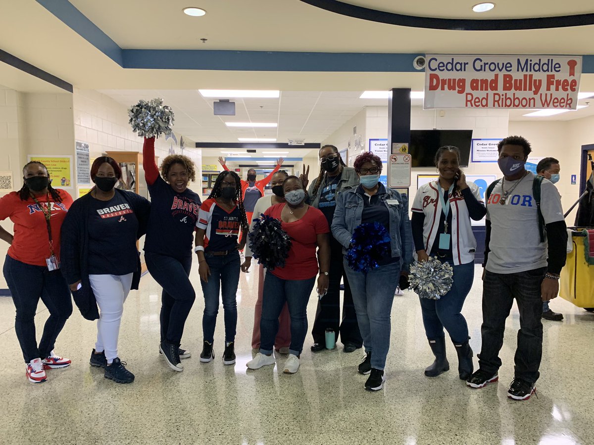 Go Braves!! We’re celebrating our home baseball ⚾️ team on their 2021 World Series Championship!#gobraves <a href="/Cgms_DCSD/">CGMS_DCSD</a> <a href="/DeKalbSchools/">DeKalb Schools, GA</a> <a href="/DCSDRegionVII/">Area 3 Elementary - DeKalb County Public Schools</a> <a href="/dcsdfamilyenga1/">@dcsdfamilyengagement</a> <a href="/Daryl67/">Daryl Ogletree</a>
