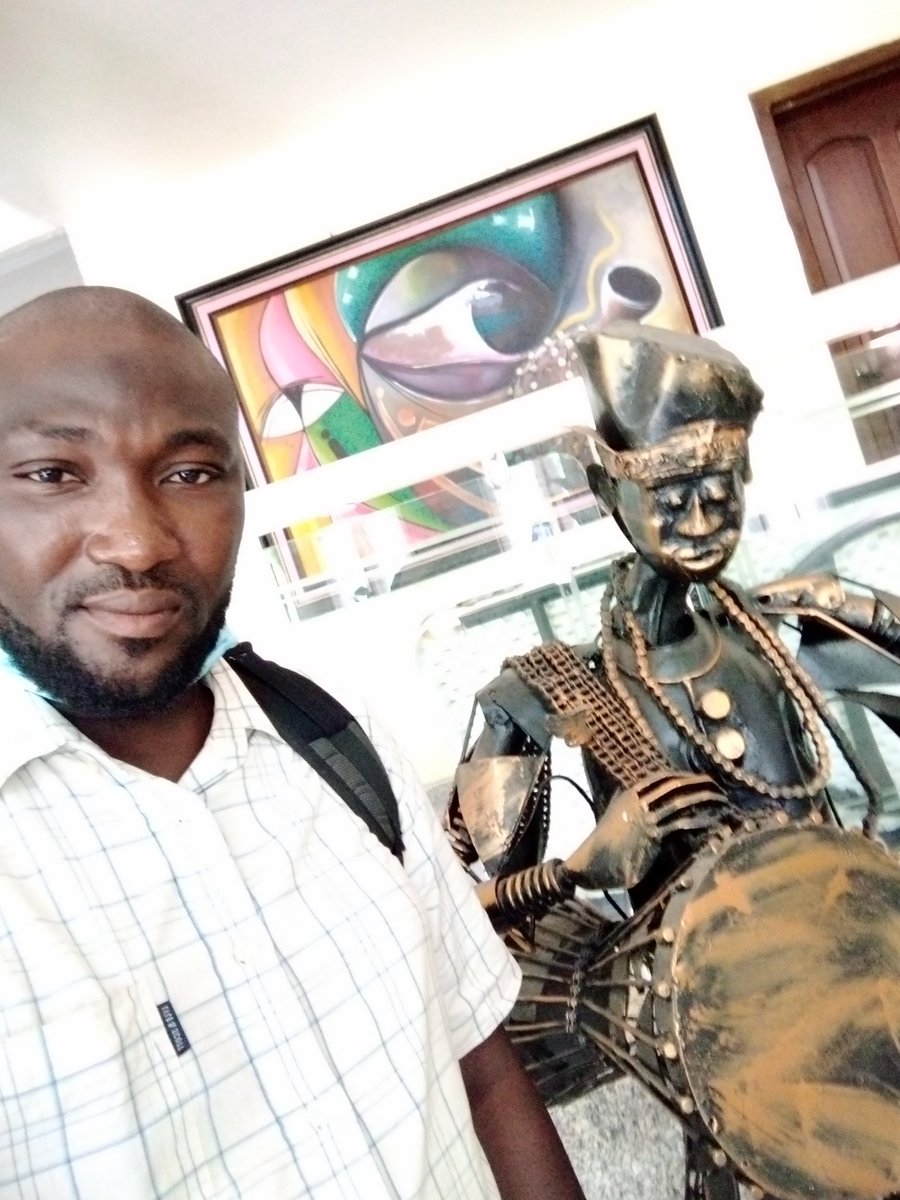 MMKPhD's tweet image. Me at #Finton Hotel #Anambra for #AnambraDecides2021