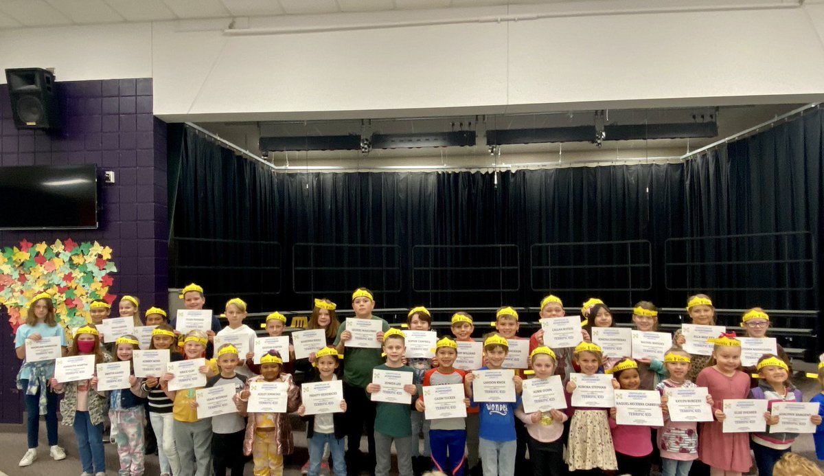 We celebrated our Terrific Kids today! We loved having our families here to celebrate with us! 💜🎉 <a href="/granburyisd/">Granbury ISD</a>