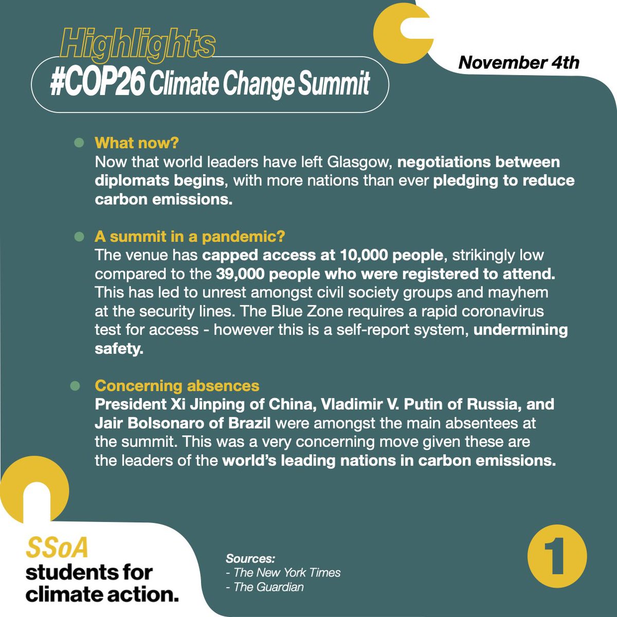 SSoA Students for Climate Action tweet media