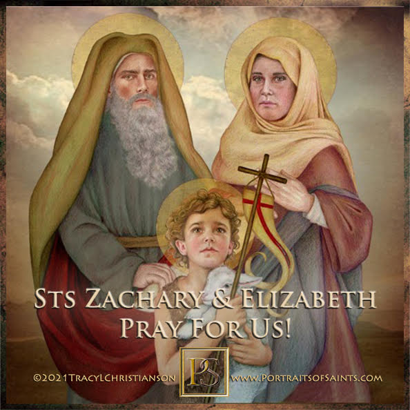 Happy #FeastDay #StZachary & #StElizabeth #prayforus  Parents of #StJohntheBaptist. bit.ly/3D5TNtl