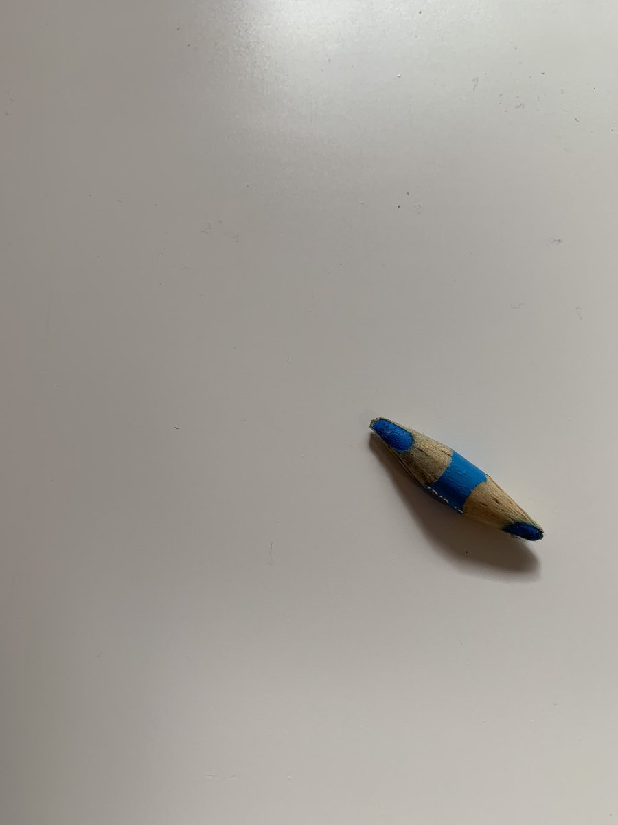 MelissaDawnG's tweet photo. @joelasutherland My 7 year old son has also entered the pencil sharpening stage. https://t.co/46haSzSqOy
